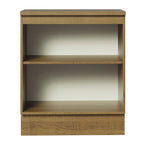 Balcão de Cozinha Madesa Stella 70 cm 2 Portas Rustic/Branco