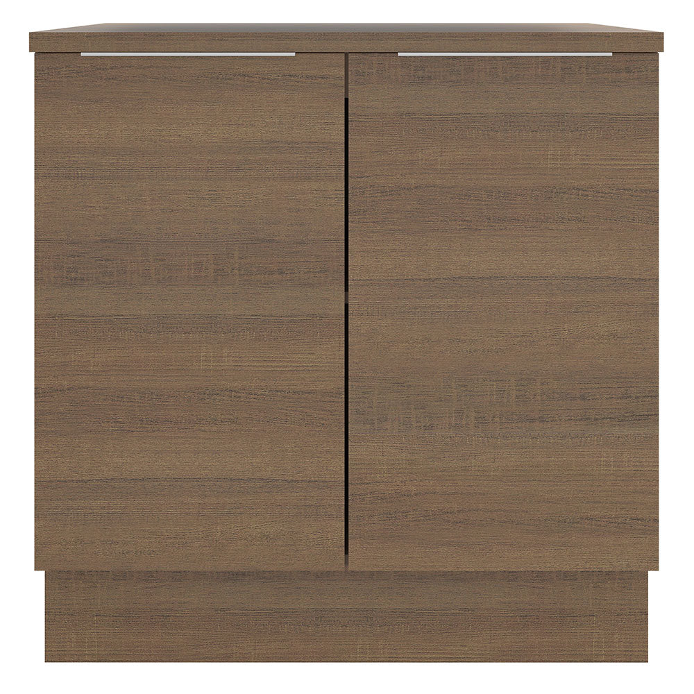 Balcão Madesa Stella 80 cm 2 Portas Rustic