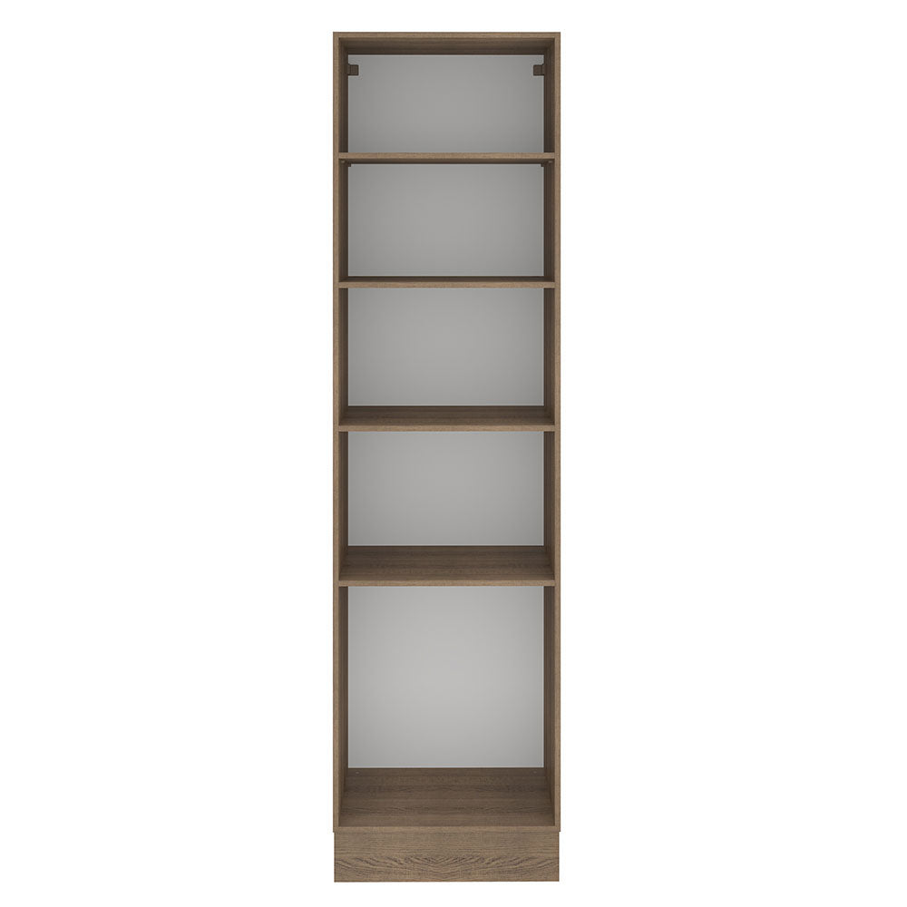 Paneleiro Madesa Glamy 60 cm 3 Portas Rustic/Preto