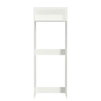 Porta-Geladeira Madesa Lux 1 Porta Basculante Branco/Branco Veludo