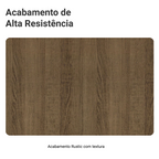 Armário de Cozinha Completa 270 cm Rustic Stella Madesa 12