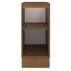 Balcão Madesa Agata 35 x 60 cm 1 Porta (Sem Tampo) Rustic/Cinza