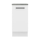 Balcão Madesa Agata 40 x 60 cm 1 Porta (Com Tampo) Branco