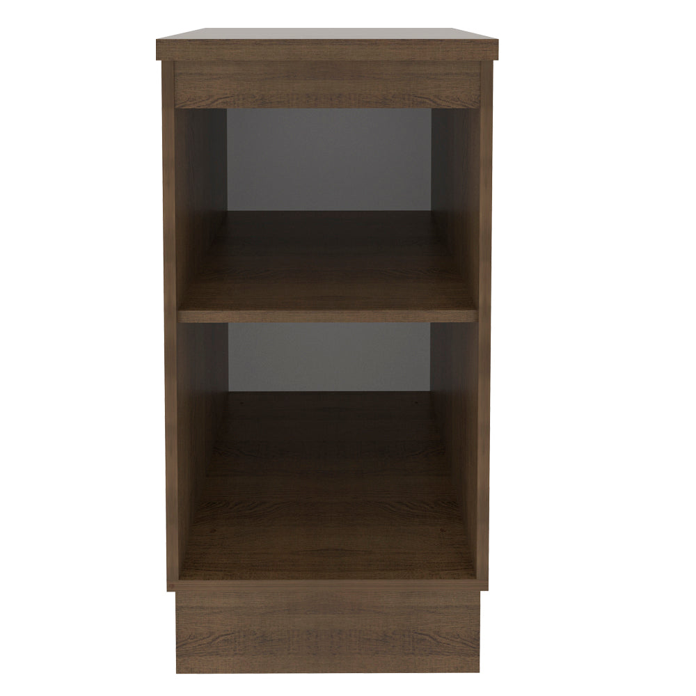 Balcão Madesa Stella 40 x 60 cm 1 Porta (Com Tampo) Rustic/Branco