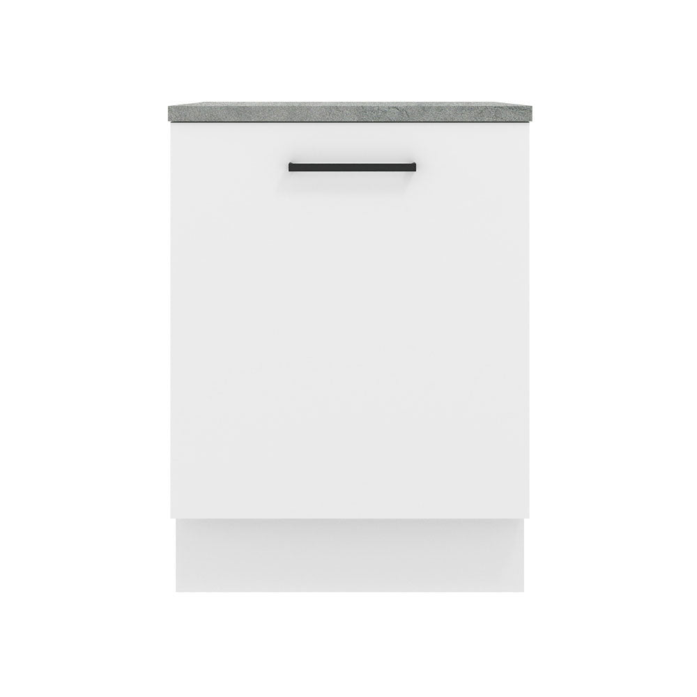 Balcão Madesa Agata 60 x 60 cm 1 Porta (Com Tampo) Branco