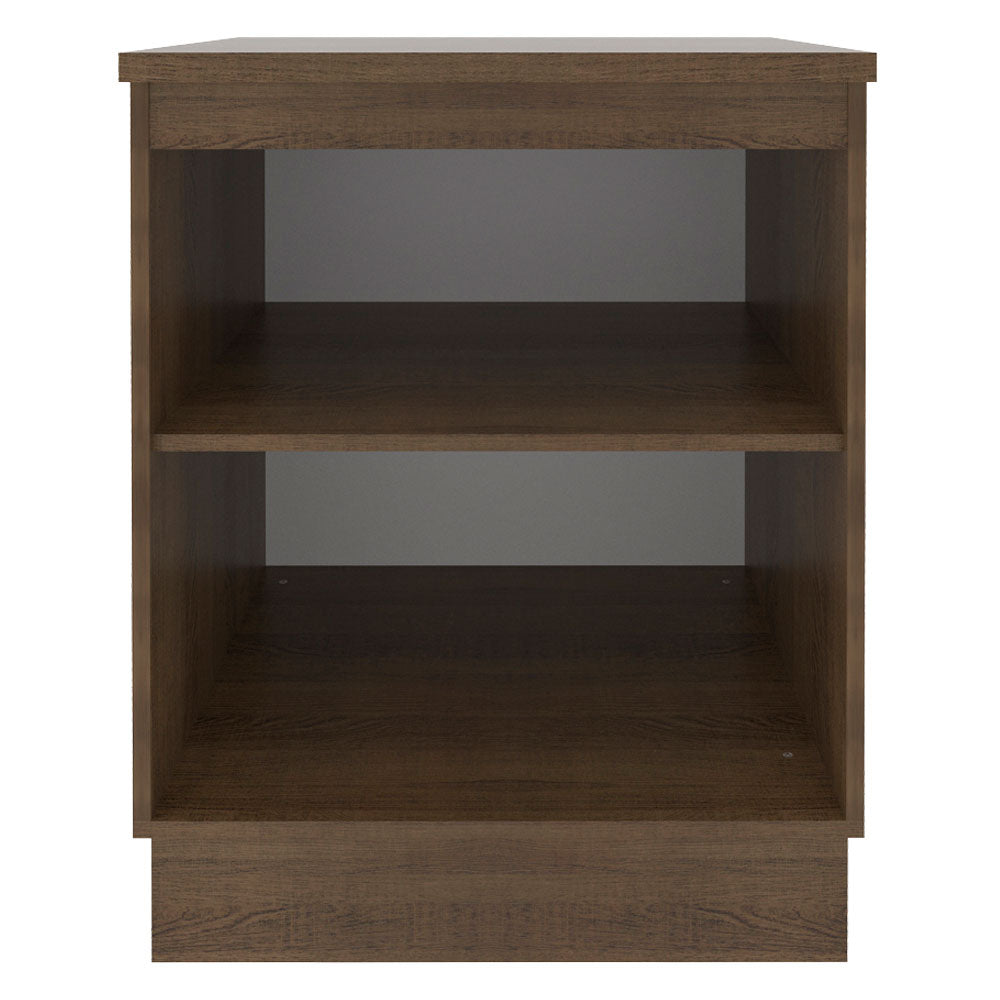 Balcão Madesa Stella 60 x 60 cm 1 Porta (Com Tampo) Rustic