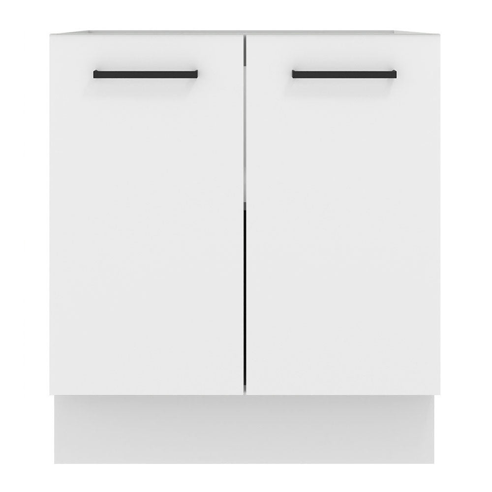 Balcão de Cozinha Madesa Agata 70 x 60 cm 2 Portas (Sem Tampo) Branco