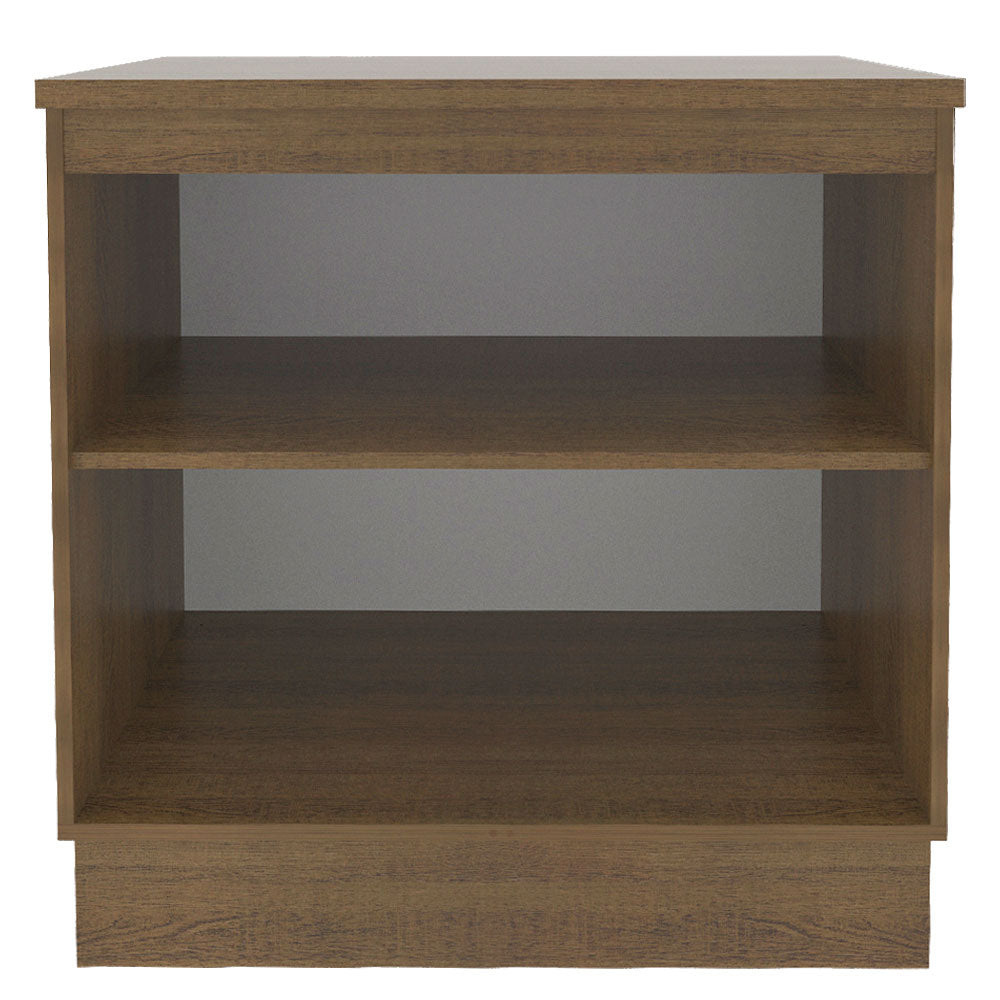 Balcão Madesa Stella 80 x 60 cm 2 Portas (Com Tampo) Rustic