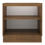 Balcão de Cozinha Madesa Agata 80 x 60 cm 2 Portas (Sem Tampo) Rustic/Cinza