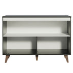 Balcão Gabinete de Pia Madesa Reims 2 Portas Preto