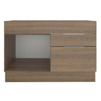 Balcão Gabinete de Pia Madesa Stella 1 Porta e 2 Gavetas (Sem Tampo e Pia) Rustic