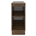 Balcão Madesa Stella 35 cm 1 Porta Rustic/Branco