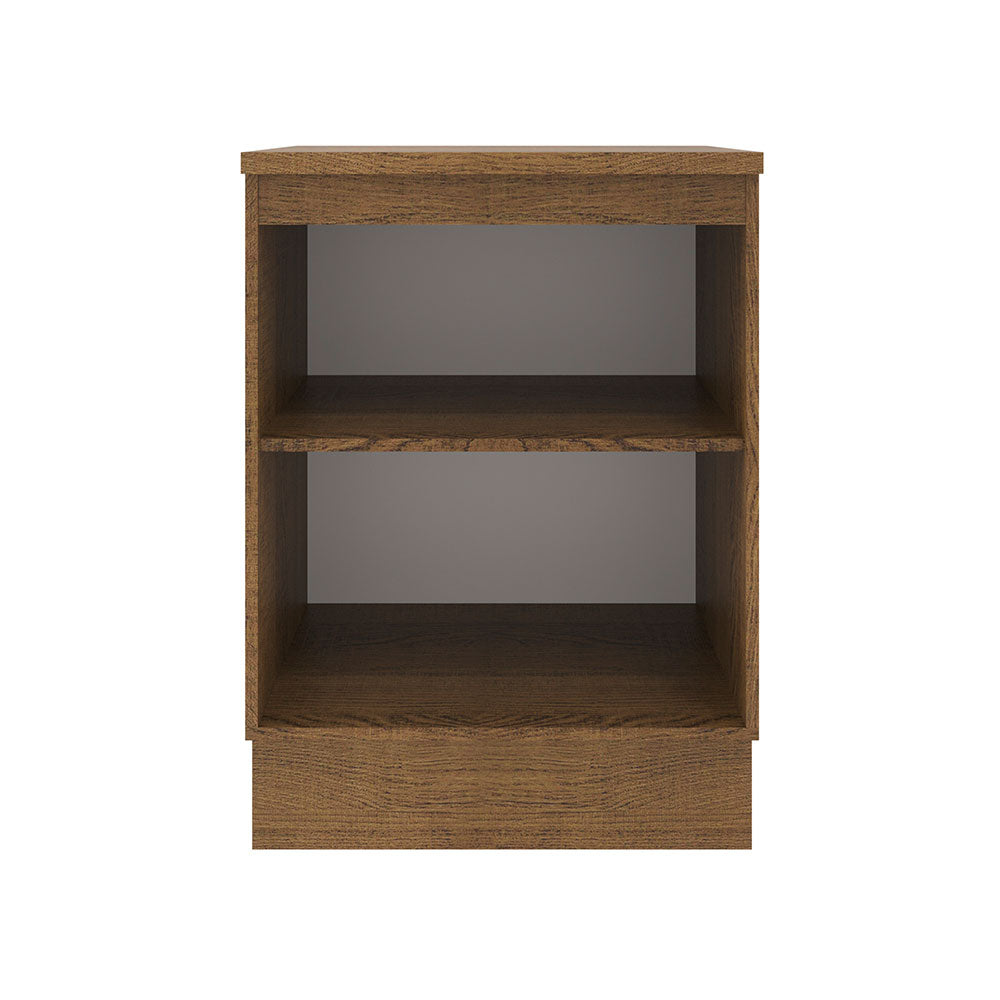 Balcão Madesa Agata 60 cm 1 Porta Rustic/Cinza