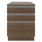 Balcão Madesa Glamy 60 cm 3 Gavetas Rustic