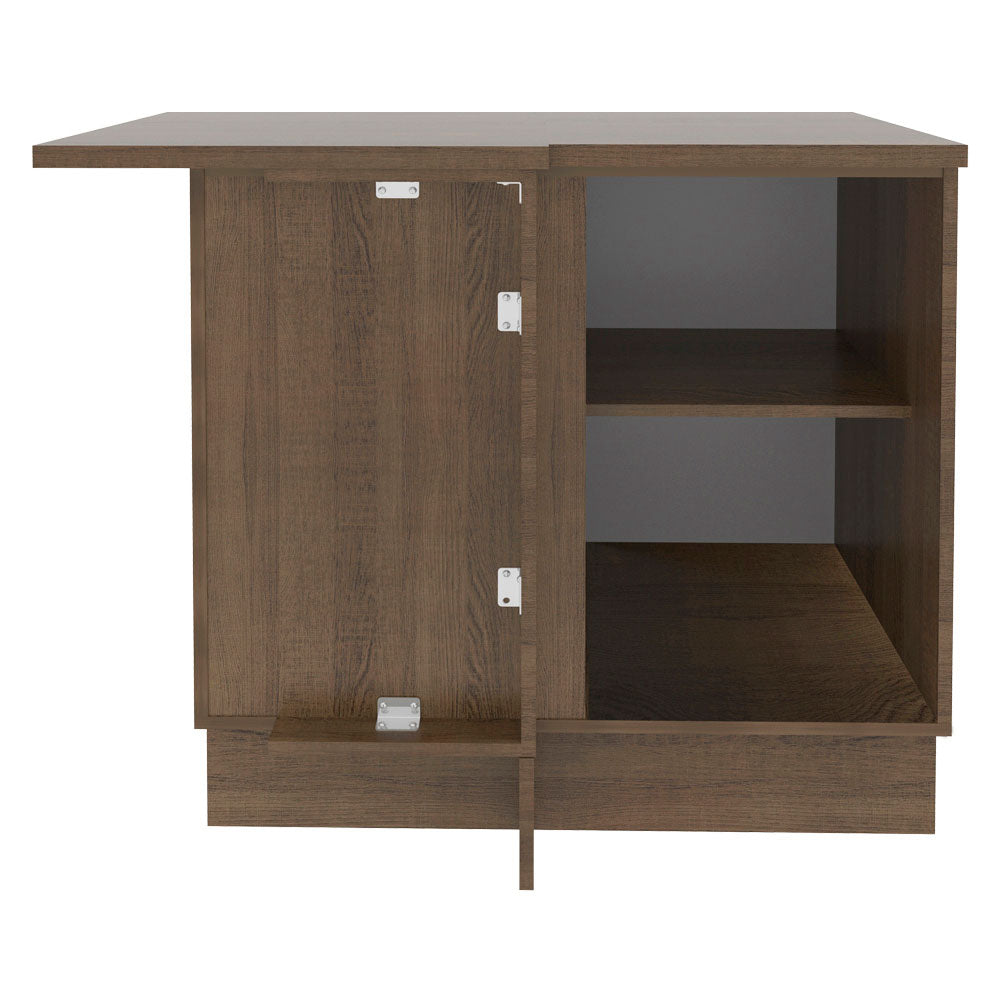 Balcão de Canto Madesa Stella 1 Porta Rustic