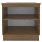 Balcão Madesa Glamy 80 cm 2 Portas Rustic/Branco