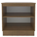 Balcão Madesa Stella 80 cm 2 Portas Rustic/Branco