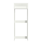 Porta-Geladeira Madesa Lux 1 Porta Basculante Branco/Cinza