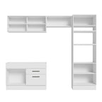 Armário de Cozinha Completa 270cm Branco Agata Madesa 05