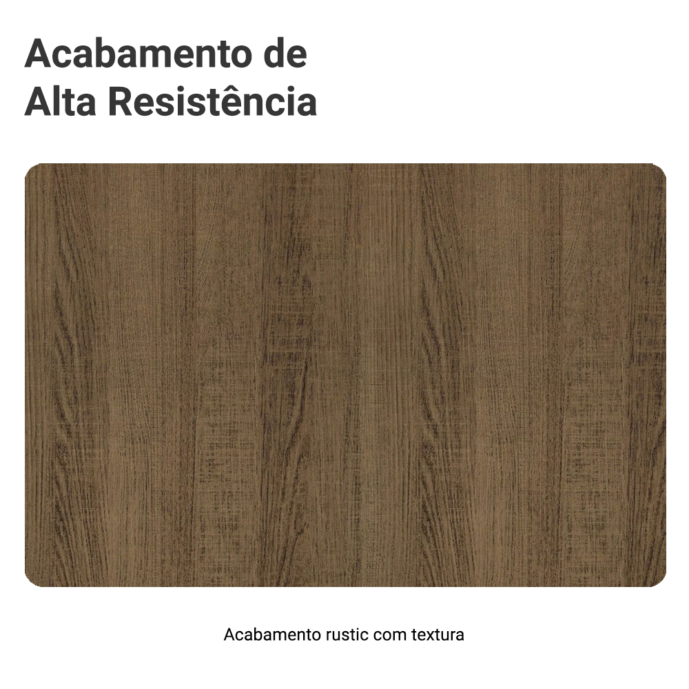 Armário de Cozinha Completa 270 cm Rustic Glamy Madesa 17
