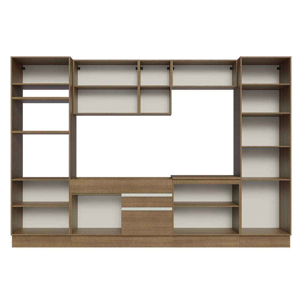 Armário de Cozinha Completa 330cm Rustic Glamy Madesa 03