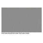 Armário de Cozinha Completa 300cm Cinza Nice Madesa 09