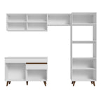 Armário de Cozinha Completa 260cm Branco Reims Madesa 09