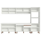 Armário de Cozinha Completa 310cm Branco Reims Madesa 02