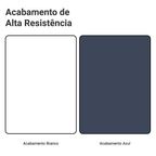 Armário de Cozinha Completa 270 cm Branco/Azul Vik Madesa 07