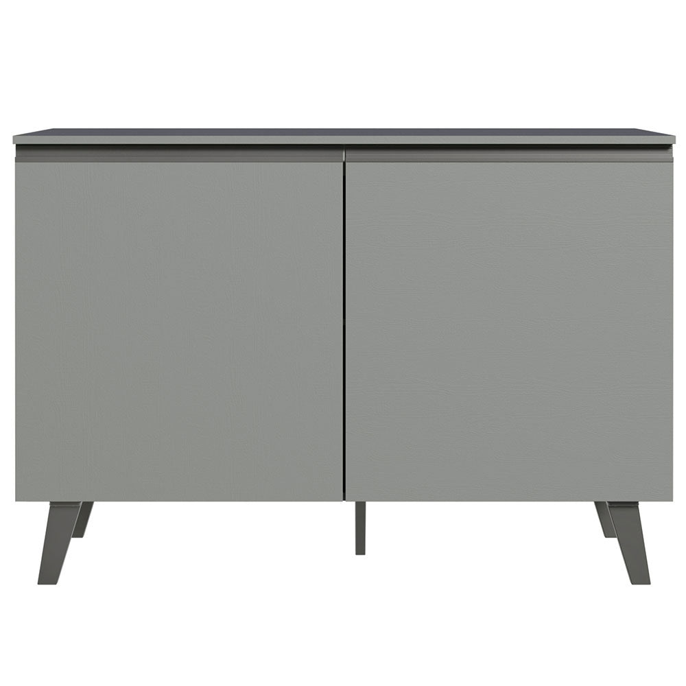 Balcão 2 Portas Com Pés Cinza Nice Madesa