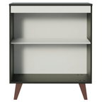 Balcão Madesa Reims 70 cm 2 Portas Preto