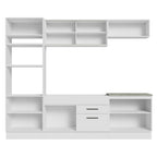 Armário de Cozinha Completa 270cm Branco Agata Madesa 03