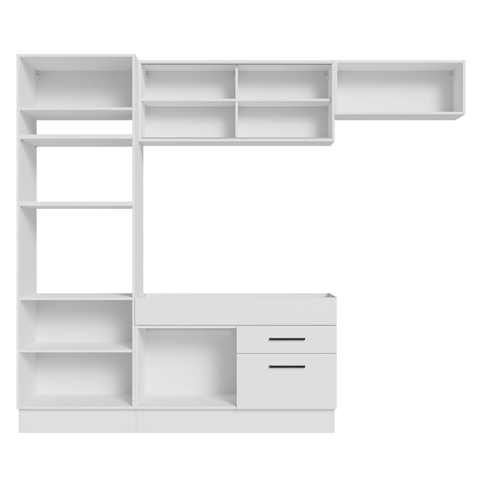Armário de Cozinha Completa 270cm Branco Agata Madesa 04