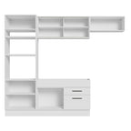 Armário de Cozinha Completa 270cm Branco Agata Madesa 04