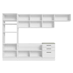 Armário de Cozinha Completa 330cm Branco Agata Madesa 01