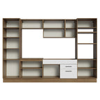 Armário de Cozinha Completa 330cm Rustic/Branco Agata Madesa 02