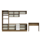 Armário de Cozinha Completa 315cm Rustic/Branco Glamy Madesa 02