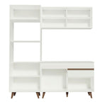 Armário de Cozinha Compacta 190cm Branco Reims Madesa 02