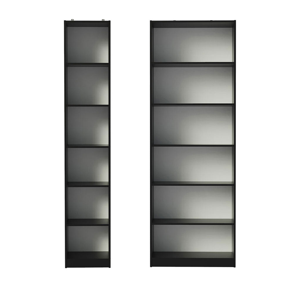 Kit Madesa Estante Livreiro 6908 + Estante Livreiro 6906 Preto