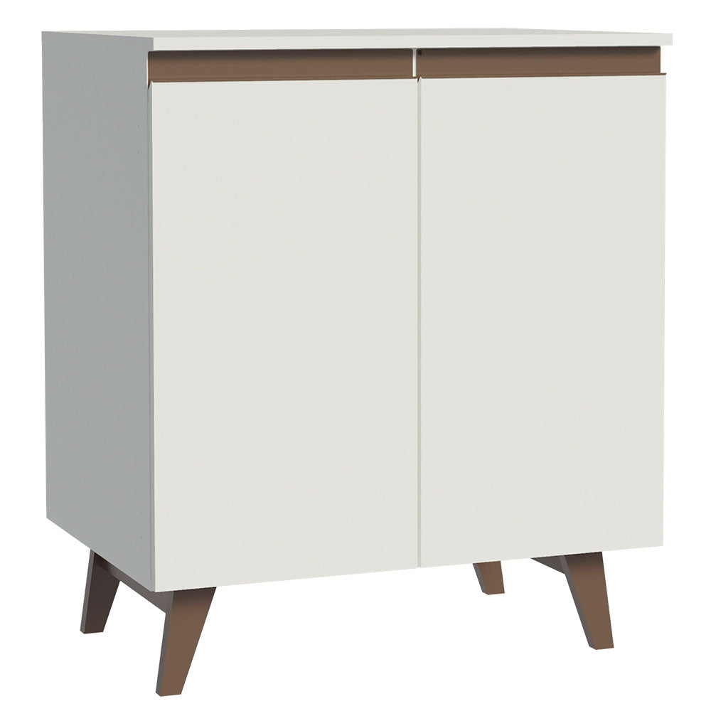 Balcão Cantinho do Café Madesa Reims 70 cm 2 Portas Branco