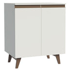 Balcão Cantinho do Café Madesa Reims 70 cm 2 Portas Branco