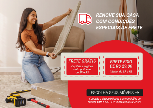 Banner Condições de frete especiais para SP