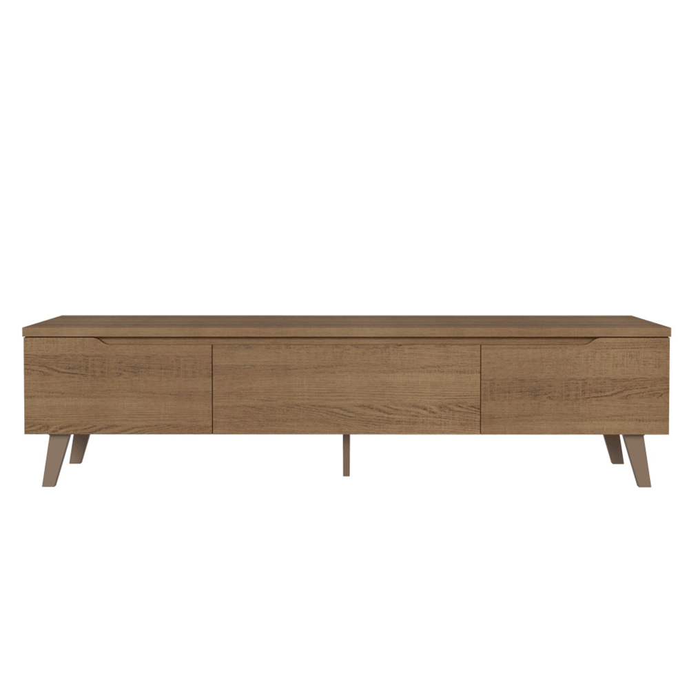 Rack para TV até 80 Polegadas 180 cm 2 Portas 1 Gaveta Rustic Nilo Madesa