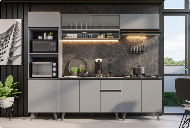 Cozinha Linear