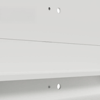 Rack com Painel para TV até 60 Polegadas 180 cm Branco Cancun Madesa