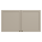 Armário Aéreo 120 cm 2 Portas Rustic/Crema Vik Madesa