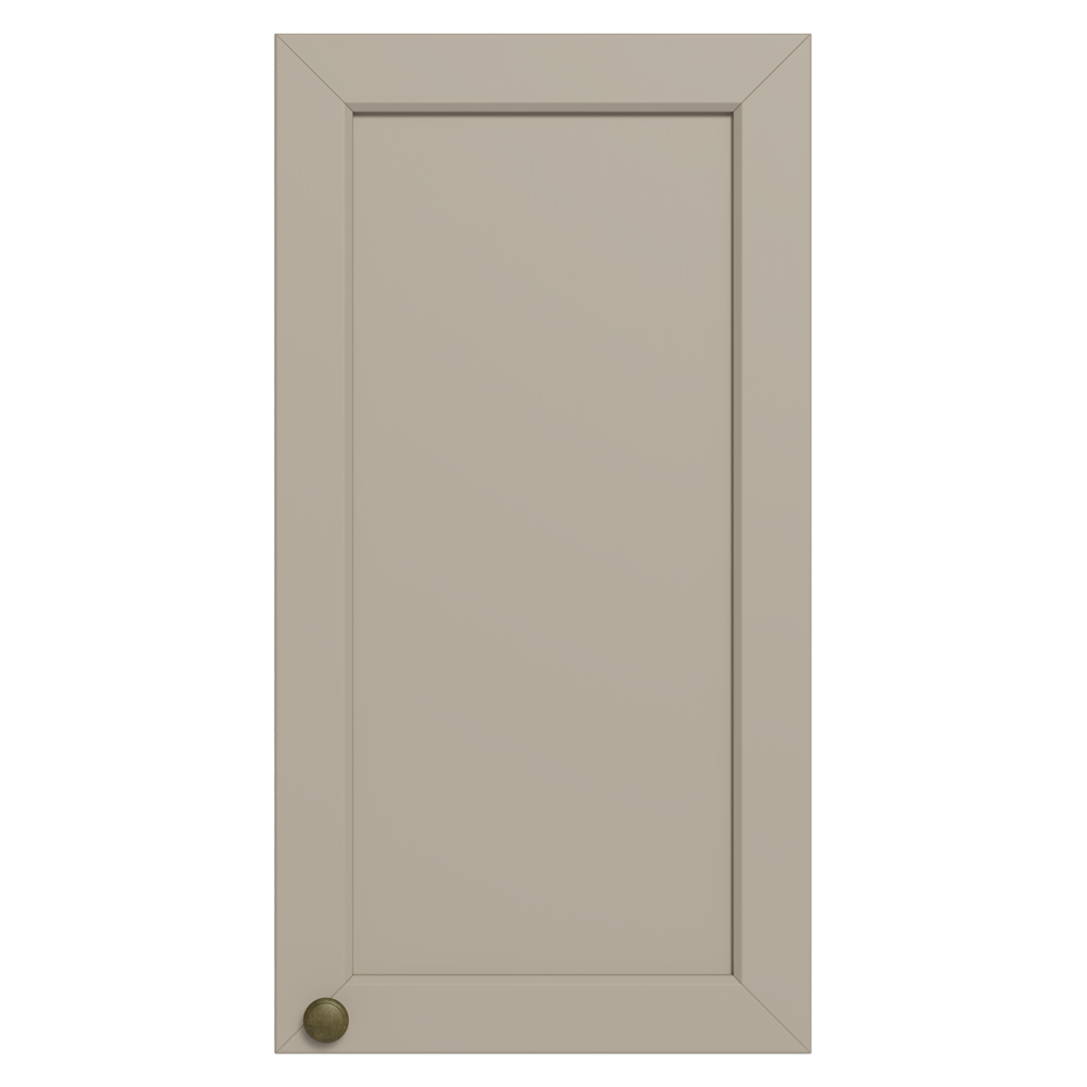 Armário Aéreo 35 cm 1 Porta Branco/Crema Vik Madesa