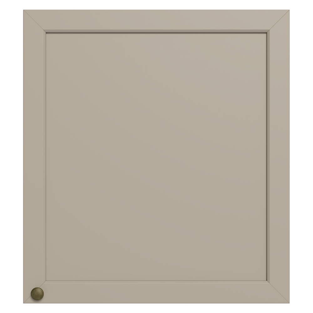 Armário Aéreo 60 cm 1 Porta Branco/Crema Vik Madesa