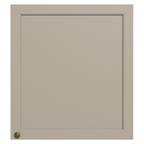 Armário Aéreo 60 cm 1 Porta Rustic/Crema Vik Madesa