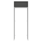Porta-Geladeira 83 cm 1 Porta Basculante Branco/Preto Vik Madesa